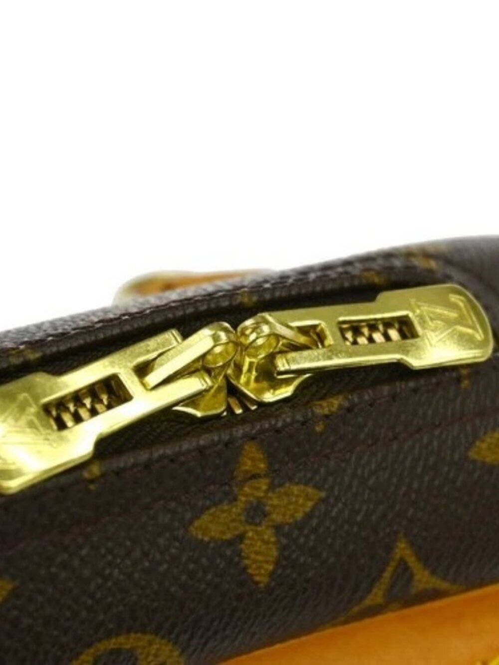 BUYIT03 LOUIS VUITTON DEAUVILLE BOWLING BUSINESS HANDBAG MONOGRAM MB0042 - Picture 10 of 14
